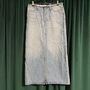 Abrand 99 Maxi Denim Skirt Size 26